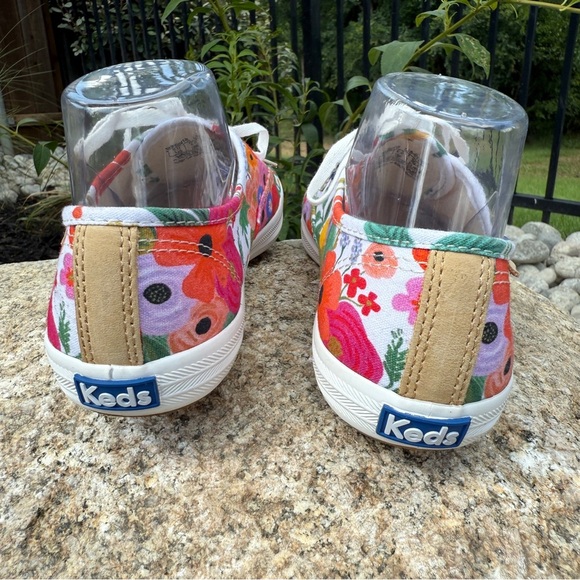 Keds x Rifle Paper Co. Women's Floral Sneakers Size 8.5 Multicolor Casual - Picture 4 of 11